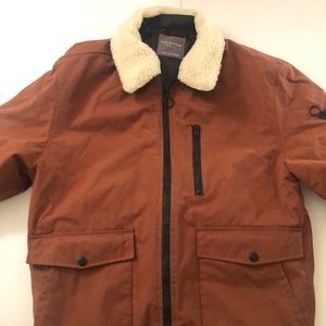 Bomber jacket with fleece collar, men’s M.
